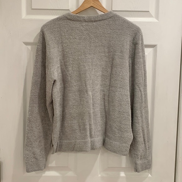 Knix Cozzzy Soft Crew Grey Sweater - Picture 8 of 13